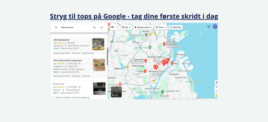 Optimer din forretnings synlighed på Google: Tips og tricks til bedre rangering - TapNFC ApS